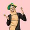 Funny Tequila Worm Costume Adult Size Sombrero Tunic for Cinco de Mayo Fun